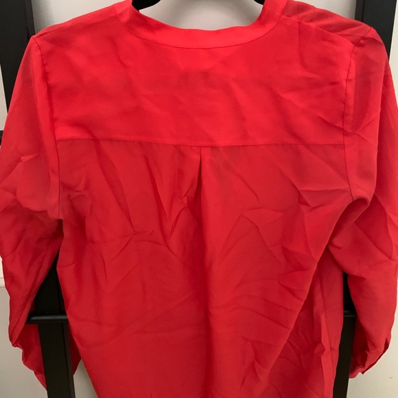 J crew coral/pink dress blouse xs - Picture 3 of 3